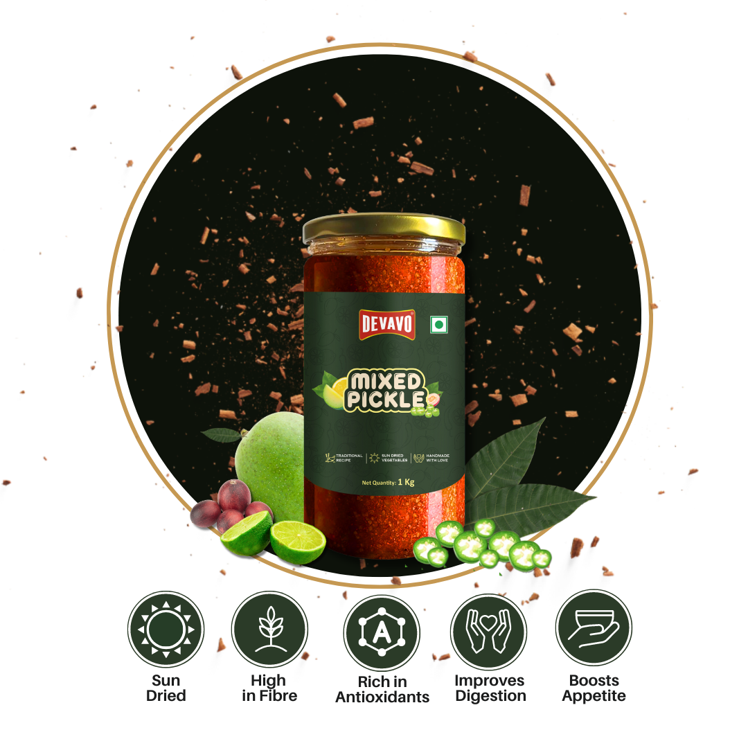 devavo foods mixed pickle