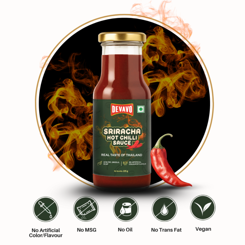 Devavo Sriracha Hot Chilli Sauce - Image 2