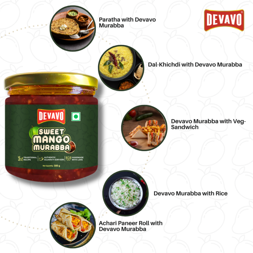 Devavo Sweet Mango Murabba - Image 4